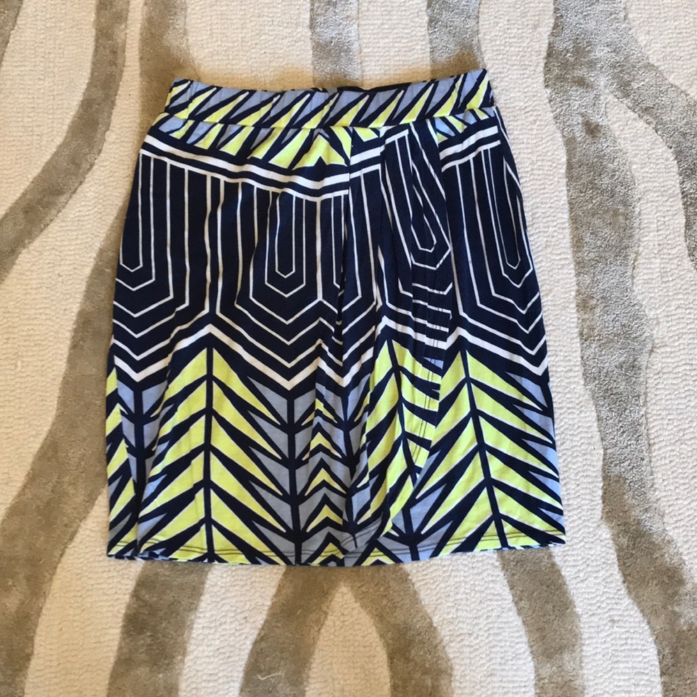 Front flap cotton skirt